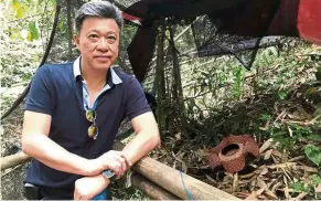  ?? — FLORENCE TEH ?? Datuk Seri Wong at a farm in Sabah.