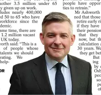  ?? ?? VISION FOR WORK: Labour’s Jonathan Ashworth