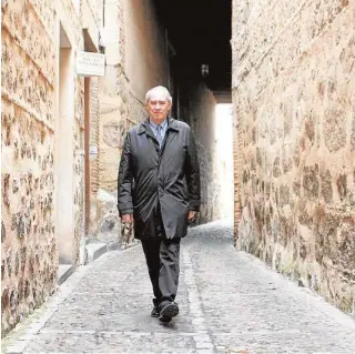  ?? ABC ?? Santolaya, un hombre afable enamorado de la ciudad de Toledo