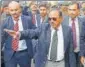  ?? HT PHOTO ?? National Security Adviser toured riot-hit north-eastern neighbourh­oods of Delhi on Wednesday.