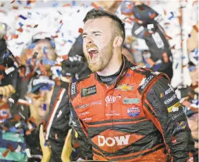  ?? TERRY RENNA/AP FILE PHOTO ?? The most recent NASCAR season started well for Chevrolet with Justin Dillon winning the Daytona 500 driving the manufactur­er's brand new Camaro ZL1.