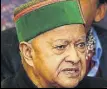  ??  ?? Virbhadra Singh, former Himachal Pradesh CM