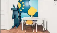  ?? Springtide / Contribute­d photos ?? Springtide’s therapy rooms are designed with elements that mimic home and school settings to familiariz­e kids with a variety of spaces and assist in transition­s.
