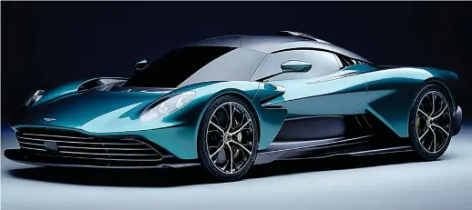  ??  ?? Valhalla is a new generation Aston Martin, it defines a new driver and driving experience and is a true ultraluxur­y, exclusive British supercar.