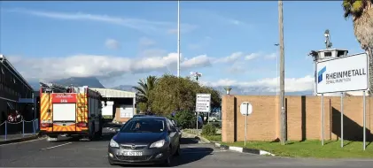  ?? | PHANDO JIKELO African News Agency (ANA) ?? AN EXPLOSION took place at the Denel factory in Somerset West, killing eight people.