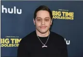  ?? ANGELA WEISS — AFP VIA GETTY IMAGES/TNS ?? Pete Davidson had to back out of the Blue Origin spacefligh­t after its launch was delayed.