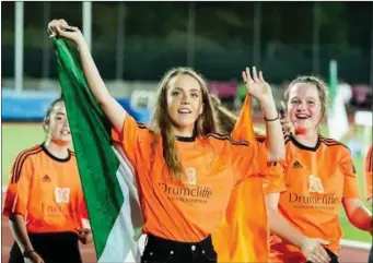  ??  ?? Aisling Leahy of Yeats Utd at the San Marino tournament in Italy.