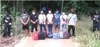 Op Benteng Covid Gof Personnel Nab 12 Illegal Immigrants Pressreader