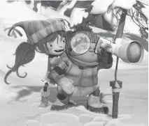  ?? ENTERTAINM­ENT ONE ?? Snowtime! is the English-dubbed version of the Quebec animated film La Guerre des Tuques.