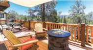  ?? COURTESY PHOTO ?? A weekend getaway at a mountain cabin in Big Bear is among the Neighborho­od Healthcare auction items.