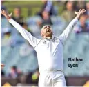  ??  ?? Nathan Lyon