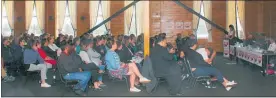  ?? Photo / Dean Taylor ?? More than 200 Central Plateau secondary school teachers attended a paid union meeting at the Taupo¯ Cosmopolit­an Club last week to consider their collective agreement offer and possible future actions.