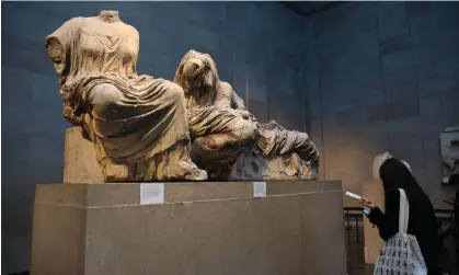  ?? Athens. Photograph: Steve Taylor/Sopa Images/Shuttersto­ck ?? Greece could organise rotating exhibition­s of some of its most imortant artefacts to replace the Parthenon marbles, were they to be returned to