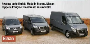  ??  ?? Avec sa série limitée Made in France, Nissan rappelle l’origine tricolore de ses modèles.