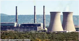  ??  ?? Hwange Thermal Power Station