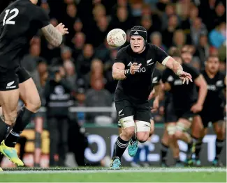  ?? GETTY IMAGES ?? Flanker Matt Todd will on the All Blacks northern tour reacquaint himself with the jersey he last wore against France in the third test at Dunedin in June.