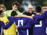  ??  ?? Boulder head soccer coach Hardy Kalisher netted career win No. 200 in a game last week against Cherry Creek. The Panthers have two Class 5A state championsh­ips under his tenure and are perennial contenders for deep playoff runs.
