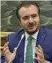  ?? ?? Chi è
Riccardo Molinari, 38 anni, capogruppo alla Camera della Lega