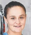  ?? Tennis star Ashleigh Barty. ??