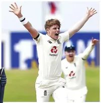  ??  ?? Bairstow, left, and Curran will miss half of the series, giving them a break before expected IPL stints