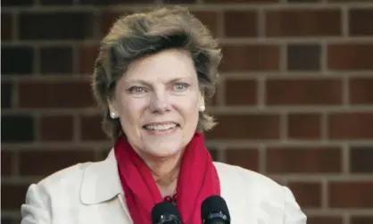  ??  ?? Cokie Roberts pictured in 2017. Photograph: Matt Rourke/AP