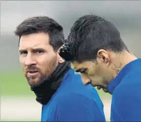  ?? FOTO: PERE PUNTÍ ?? Messi y Suárez viven su primer año separados pero marcan igual
