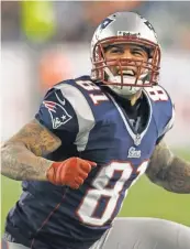  ?? MARK L. BAER, USA TODAY SPORTS ?? Aaron Hernandez was found to have Stage 3 CTE.