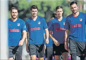  ?? FOTO: EFE ?? El Atlético de Madrid sigue firme en su objetivo de lograr un puesto de Champions