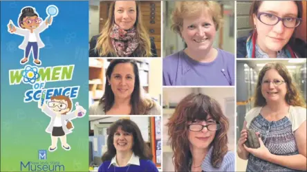  ?? SCREENSHOT IMAGE ?? The New York State Museum is presenting Women of Science programmin­g on Facebook Live and Youtube through the month of August.