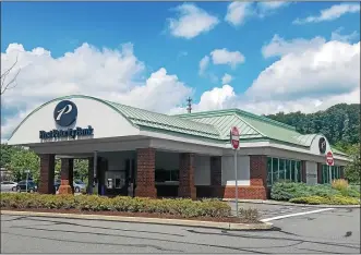  ?? MEDIANEWS GROUP FILE PHOTO ?? Mid Penn Bank’s rebranding will impact eight banking offices in Berks, Bucks, Chester and Montgomery counties. Signs will be changed to reflect the Mid Penn Bank name, including this branch on Exeter Township, Berks County. Since Mid Penn acquired First Priority in 2018, the branches have operated as “First Priority Bank, a Division of Mid Penn Bank.”