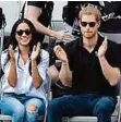  ??  ?? Meghan und Harry bei den Invictus Games 2017