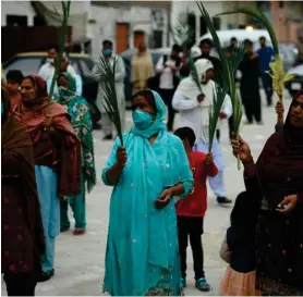  ?? AFP ?? En Pakistán el coronaviru­s no es el principal problema.