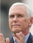  ?? BRANDON/ AP FILE | ALEX ?? Vice President Mike Pence