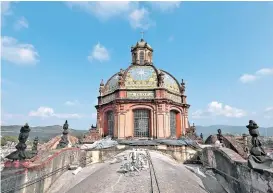  ?? OCTAVIO HOYOS ?? La iglesia de Santa Prisca sufrió daños en 2017.