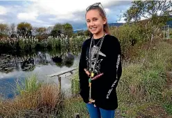  ?? MARION VAN DIJK/NELSON MAIL ?? Richmond’s Holly Irvine, 13, (pictured last year) has claimed third place at the World Junior Duck Calling Championsh­ips in the USA.