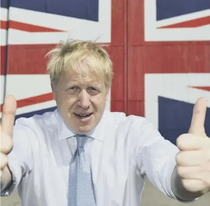  ?? PICTURE: DOMINIC LIPINSKI/WPA POOL/GETTY IMAGES ?? 0 Boris Johnson’s dangerous form of English nationalis­m is backed by some Scottish Tories, says Richard Leonard