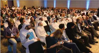  ?? PICTURE: ?? Attendees at the HBKU event yesterday. Noushad Thekkayil