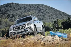  ??  ?? CLASS ACT: The V6 X-Class X350d will be SA’s most powerful – and expensive – bakkie