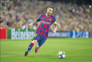  ??  ?? Lionel Messi wil zich niet voor het leven binden aan Barcelona.
(Foto: Goal)