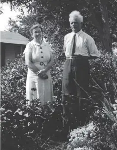  ?? ?? Myrtle and Ernest Webb, circa 1940s.