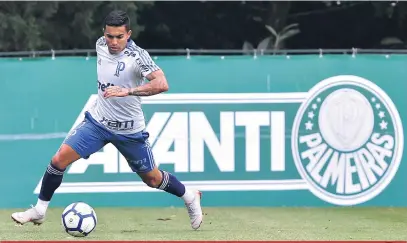  ?? César Greco/Fotoarena/Estadão Conteúdo ?? Dudu cumpriu suspensão e estará de volta ao time no Allianz Parque