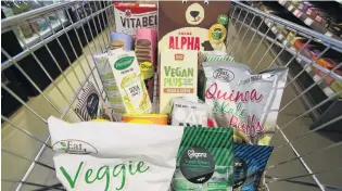  ?? PHOTOS: GETTY IMAGES ?? Growing industry . . . The number of plantbased products available in the United States increased by 29% from 2017 to 2019.