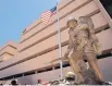  ?? JIM THOMPSON/JOURNAL ?? Albuquerqu­e’s Raymond G. Murphy Medical Center for veterans moved up 11 spots in ranking since last year.