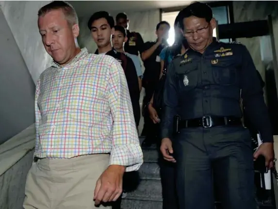 ?? (AFP/Getty) ?? Mr Smith spent two years in a Thai jail before being extradited to the UAE