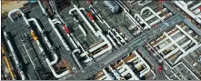  ?? PROVIDED TO CHINA DAILY ?? An aerial photo shows a gas storage factory of Liaohe Oilfield in Panjin, Liaoning province, in 2021.