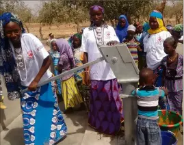  ?? (Photo CRM) ?? L’objectif est d’amener l’eau potable au village de Lemka au Burkina Faso.