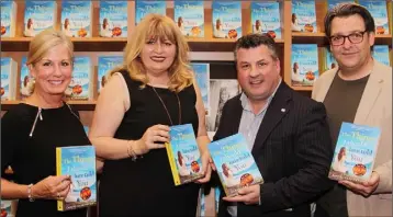  ??  ?? At the launch in the Book Centre: Tracy Brennan, Carmel Harrington, Cllr. George Lawlor and publisher, Tony Pardue.l