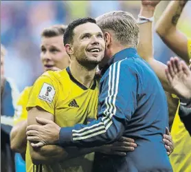  ?? FOTO: GETTY ?? Marcus Berg, delantero titular con Suecia después de la salida de Zlatan