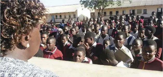  ??  ?? In 2009, a suspected case of mass hysteria struck Nemanwa Primary School in Charumbira communal lands in Masvingo, Zimbabwe, where pupils were reportedly screaming wildly and complainin­g of visions of strange snake-like creatures and lions.