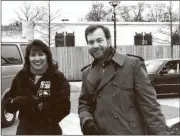  ??  ?? Left: David Carroll and Cindy Sexton in 1992.